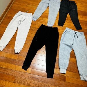 Jogger Pants Set - Black, Gray, White